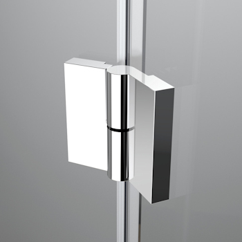 Cerniera per box doccia in metallo cromato