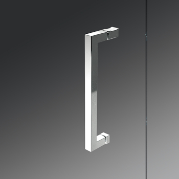 Maniglia metallo cromato interasse 256mm